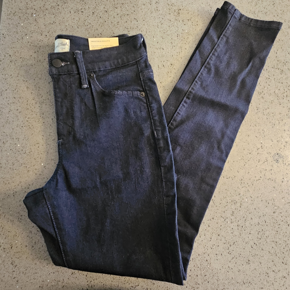 Universal Thread Women's Dark Blue Skinny Pants